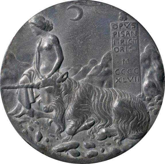 Datei:Pisanello.Medaille Einhorn.jpg