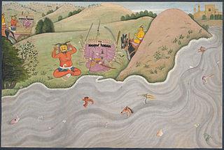 Datei:Demon Marichi Tries to Dissuade Ravana.jpg