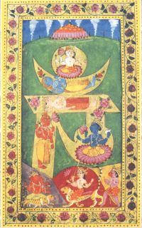 Brahma Vishnu Mahesh und weitere on der Omkar - Glype