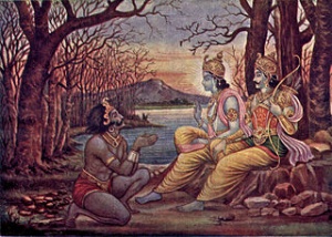 Krishna orders Mayasura.jpg